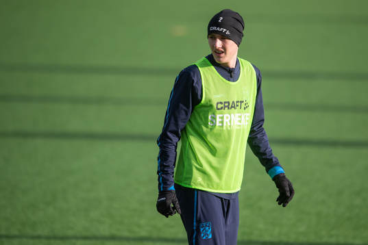 under en träning med IFK Göteborg