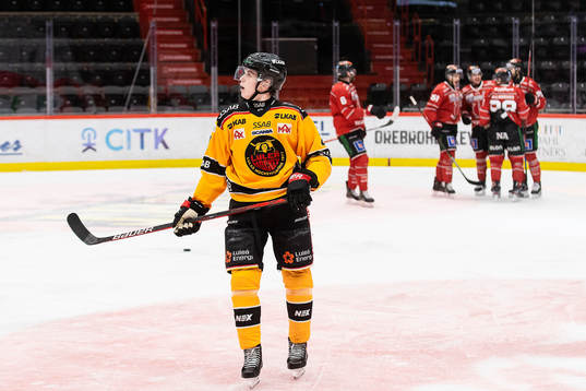 Luleås Nils Lundkvist deppar