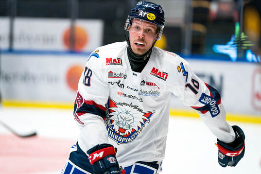 Linköpings Alexander Johansson  deppar