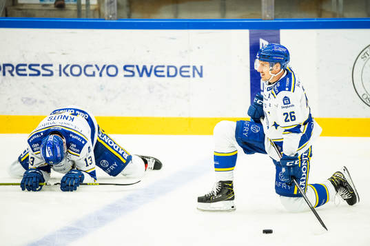Leksands Patrik Norén och Jon Knuts
