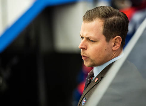 Oskarshamns tränare Martin Filander