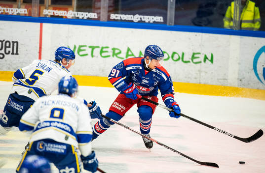 Oskarshamns Rickard Palmberg och Leksands Calle Själin