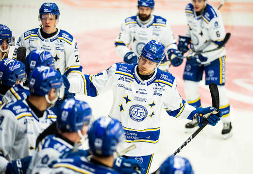 Leksands Carter Ashton jublar