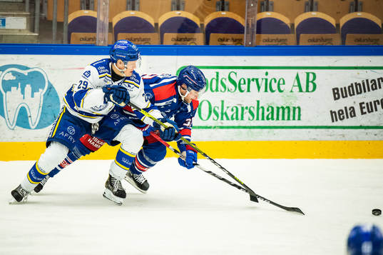 Oskarshamns Nichlas Torp och Leksands Emil Heineman