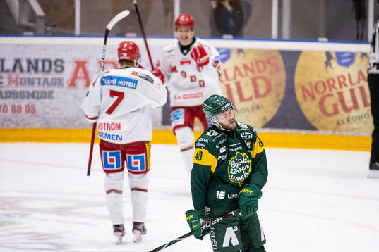 Björklövens Sebastian Selin deppar