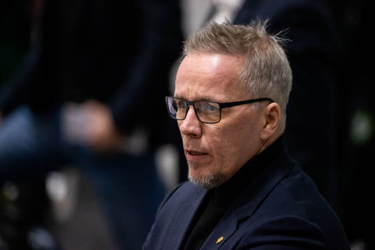 Björklövens tränare Hans Wallson