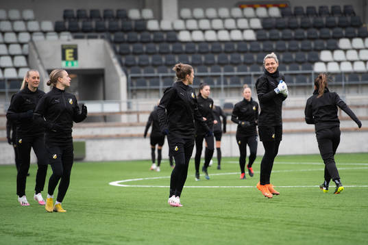 Målvakten Jennifer Falk