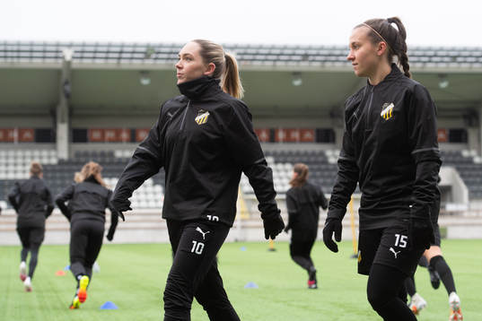 Elin Rubensson och Julia Zigiotti Olme