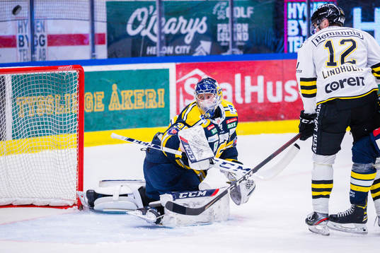 Södertäljes målvakt Jussi Rynnäs