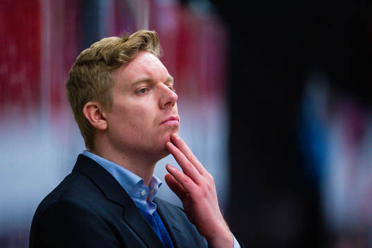s assisterande tränare Anton Blomqvist