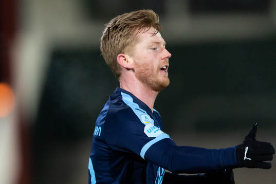 Malmö FFs Anders Christiansen jublar