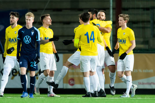 IFK Malmös Besnik Rustemaj jublar