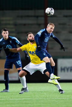 IFK Malmös Besnik Rustemaj och Malmö FFs Oscar Lewicki