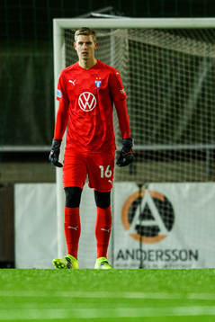 Malmö FFs målvakt Mathias Nilsson