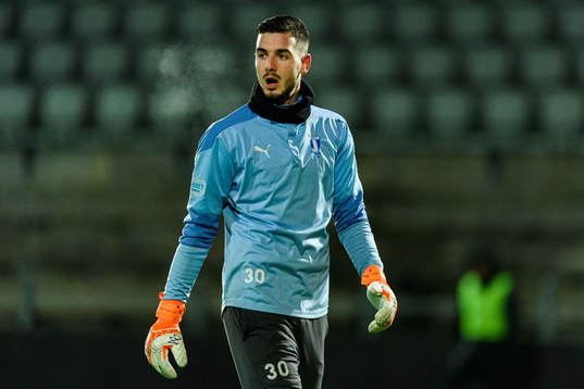 Malmö FFs målvakt Marko Johansson