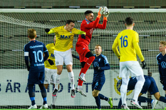 Malmö FFs målvakt Marko Johansson