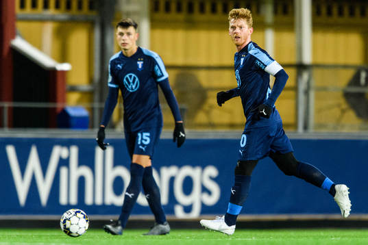 Malmö FFs Anel Ahmedhodzic och Anders Christiansen