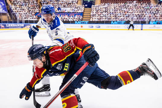 Leksands Calle Själin och Djurgårdens Alexander Holtz