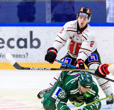 Örebros Rasmus Rissanen och Färjestads Per Åslund