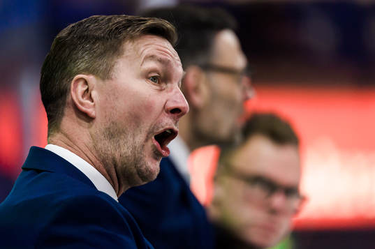 Färjestads huvudtränare Johan Pennerborn