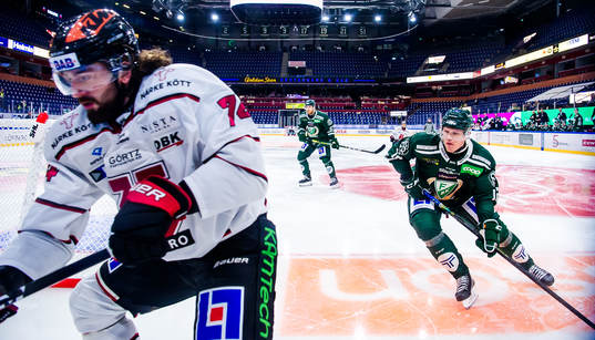 Örebros Nick Ebert och Färjestads Niclas Lundgren