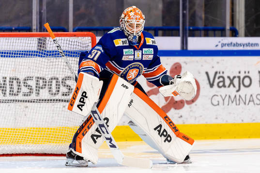 Växjös målvakt Erik Källgren