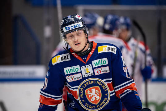 Växjös Pontus Holmberg deppar