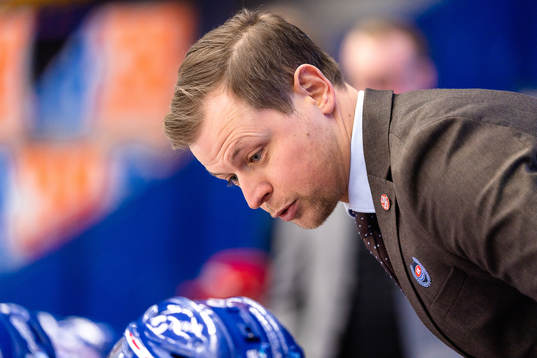 Oskarshamns tränare Martin Filander