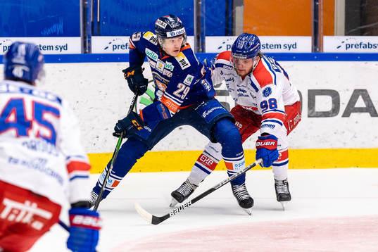 Växjös Pontus Holmberg och Oskarshamns Oliver Larsen