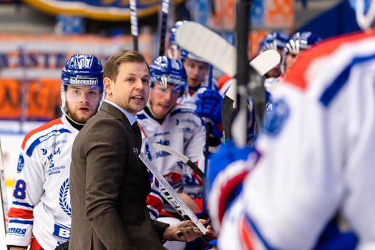 Oskarshamns tränare Martin Filander