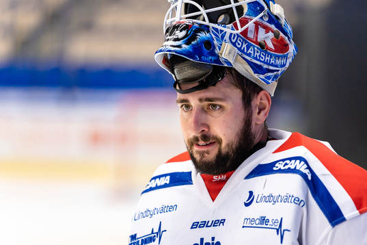 Oskarshamns målvakt Joe Cannata