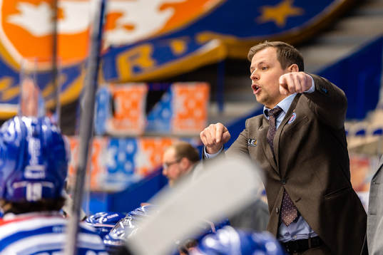 Oskarshamns tränare Martin Filander