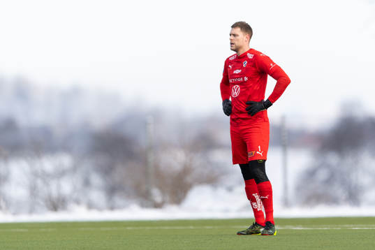 Halmstads målvakt Malkolm Nilsson Säfqvist