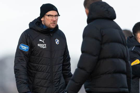 Halmstads tränare Magnus Haglund