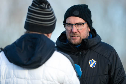 Halmstads tränare Magnus Haglund