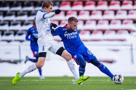 Akropolis Oscar Pehrsson och Djurgårdens Nicklas Bärkroth