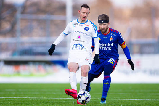 Akropolis Mattias Bouvin och Djurgårdens Jacob Une Larsson