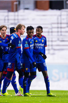 Djurgårdens spelare jublar