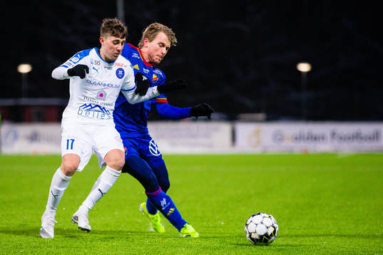 Akropolis Mattias Özgün och Djurgårdens Rasmus Schüller