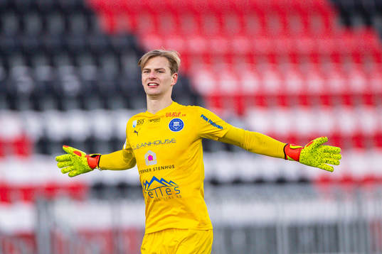 Akropolis målvakt Simon Andersson
