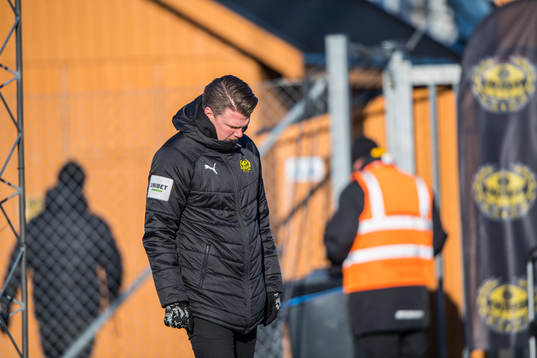 Mjällbys tränare Christian Järdler
