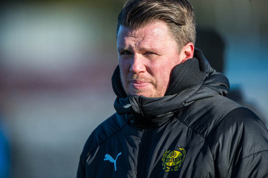 Mjällbys tränare Christian Järdler