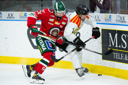 Frölundas Nicklas Lasu och Brynäs Marcus Björk