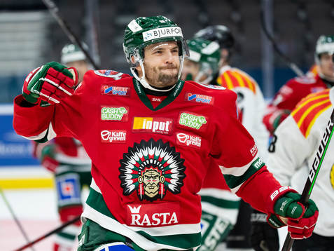 Frölundas Stefan Elliott jublar