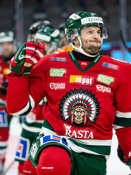 Frölundas Stefan Elliott jublar