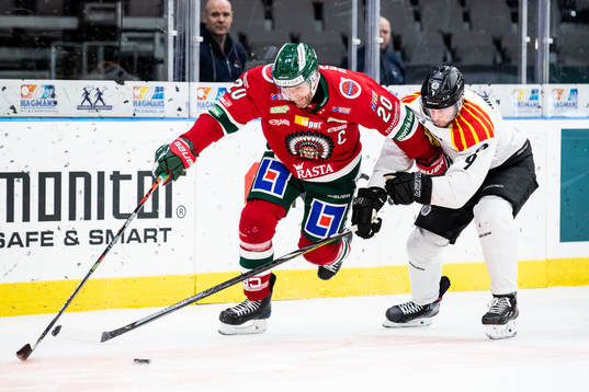 Frölundas Joel Lundqvist och Brynäs Niclas Andersén