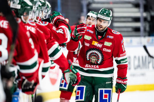 Frölundas Stefan Elliot jublar
