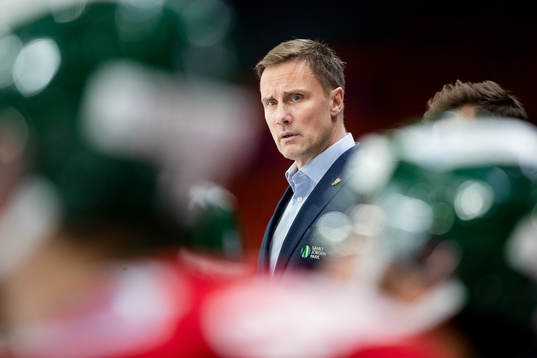 Frölundas tränare Roger Rönnberg
