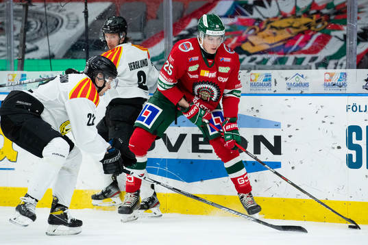 Frölundas Elmer Söderblom och Brynäs Kristofer Berglund