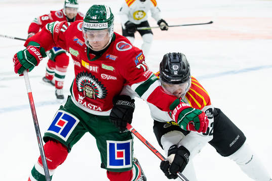 Frölundas Christoffer Ehn och Brynäs Tom Hedberg